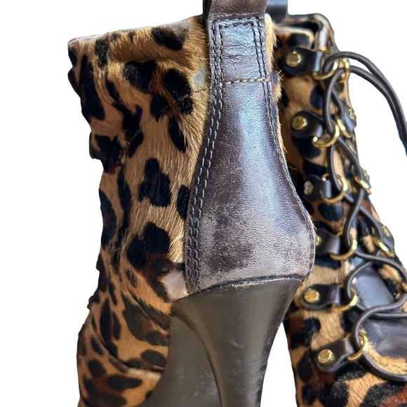 Tory Burch Halima Cheetah Print Boots - Picture 6 of 9